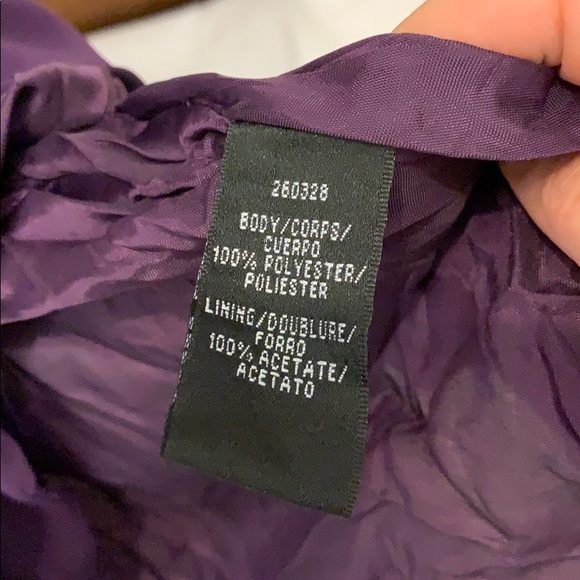 JS Boutique purple halter gown, 8 - Picture 6 of 7